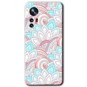 Xiaomi Mi 12 Pro Çin Mandala 1 Baskılı Uyumlu Silikon Kılıf