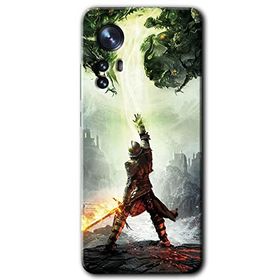 Xiaomi Mi 12 Pro Dragon Hunter Baskılı Uyumlu Silikon Kılıf