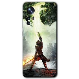 Xiaomi Mi 12 Pro Dragon Hunter Baskılı Uyumlu Silikon Kılıf
