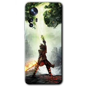 Xiaomi Mi 12 Pro Dragon Hunter Baskılı Uyumlu Silikon Kılıf