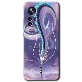 Xiaomi Mi 12 Pro Dragon Snake Baskılı Uyumlu Silikon Kılıf