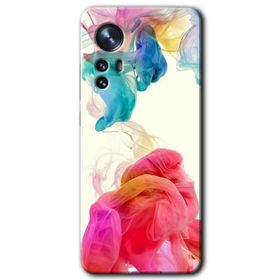 Xiaomi Mi 12 Pro Gökkuşağı Color Baskılı Uyumlu Silikon Kılıf