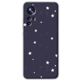 Xiaomi Mi 12 Pro Gökyüzü Yıldız Baskılı Uyumlu Silikon Kılıf