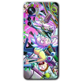 Xiaomi Mi 12 Pro Graffiti Çizgi Film Baskılı Uyumlu Silikon Kılıf