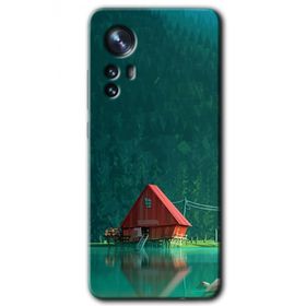 Xiaomi Mi 12 Pro House In Woods Baskılı Uyumlu Silikon Kılıf
