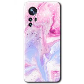 Xiaomi Mi 12 Pro Kabarmış Leke Baskılı Uyumlu Silikon Kılıf