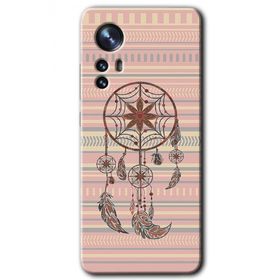 Xiaomi Mi 12 Pro Mandala Retro Baskılı Uyumlu Silikon Kılıf