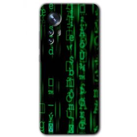 Xiaomi Mi 12 Pro Matrix Baskılı Uyumlu Silikon Kılıf