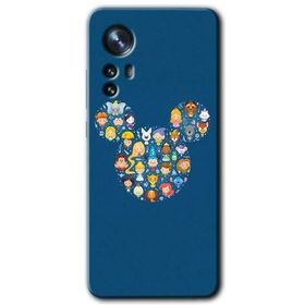 Xiaomi Mi 12 Pro Mickey Baskılı Uyumlu Silikon Kılıf