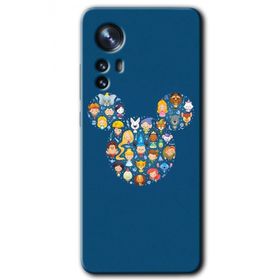 Xiaomi Mi 12 Pro Mickey Baskılı Uyumlu Silikon Kılıf