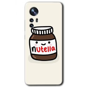 Xiaomi Mi 12 Pro Nutella Aşkım Baskılı Uyumlu Silikon Kılıf