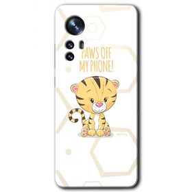 Xiaomi Mi 12 Pro Sevimli Kedi 1 Baskılı Uyumlu Silikon Kılıf