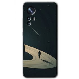Xiaomi Mi 12 Pro Space Planet Baskılı Uyumlu Silikon Kılıf