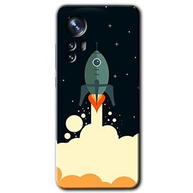 Xiaomi Mi 12 Pro Space Smoke Baskılı Uyumlu Silikon Kılıf