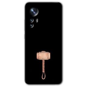Xiaomi Mi 12 Pro Thor Çekiç Baskılı Uyumlu Silikon Kılıf