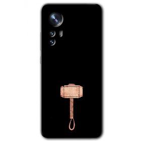 Xiaomi Mi 12 Pro Thor Çekiç Baskılı Uyumlu Silikon Kılıf