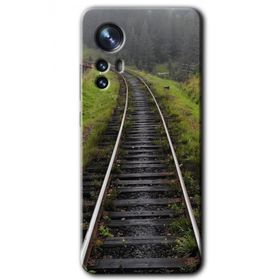 Xiaomi Mi 12 Pro Tren Yolu Baskılı Uyumlu Silikon Kılıf