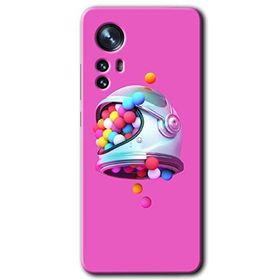 Xiaomi Mi 12 Pro Uzay Başlığı Baskılı Uyumlu Silikon Kılıf