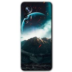 Xiaomi Mi 12 Pro Uzay Gökyüzü Baskılı Uyumlu Silikon Kılıf