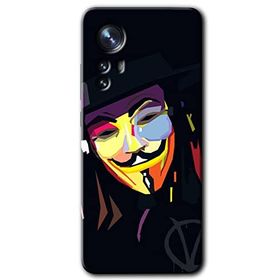 Xiaomi Mi 12 Pro Vendetta Baskılı Uyumlu Silikon Kılıf