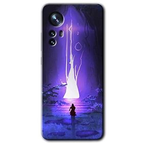 Xiaomi Mi 12 Pro Wanderer Silhouette Baskılı Uyumlu Silikon Kılıf