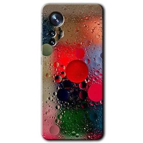 Xiaomi Mi 12 Pro Wet Bubbles Baskılı Uyumlu Silikon Kılıf