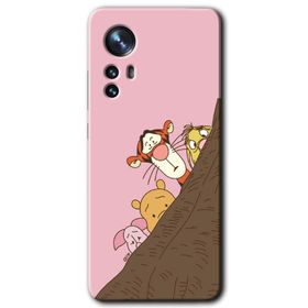 Xiaomi Mi 12 Pro Winnie the Pooh Baskılı Uyumlu Silikon Kılıf