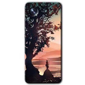 Xiaomi Mi 12 Pro Yalnız Savaşcı Baskılı Uyumlu Silikon Kılıf