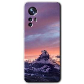 Xiaomi Mi 12 Pro Zirve Baskılı Uyumlu Silikon Kılıf