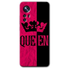 Xiaomi Mi 12 Queen Baskılı Uyumlu Silikon Kılıf