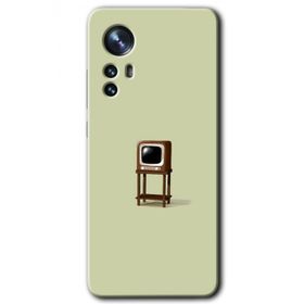 Xiaomi Mi 12 Retro TV Baskılı Uyumlu Silikon Kılıf