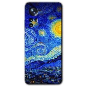 Xiaomi Mi 12 Starry Night Baskılı Uyumlu Silikon Kılıf