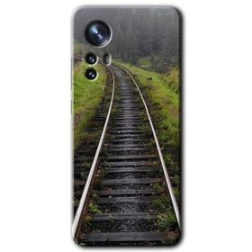 Xiaomi Mi 12 Tren Yolu Baskılı Uyumlu Silikon Kılıf