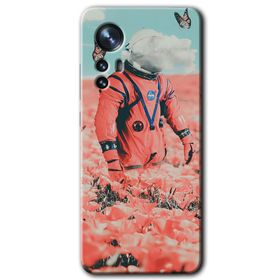 Xiaomi Mi 12 Uzay Bahçesi Baskılı Uyumlu Silikon Kılıf