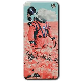 Xiaomi Mi 12 Uzay Bahçesi Baskılı Uyumlu Silikon Kılıf