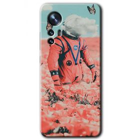 Xiaomi Mi 12 Uzay Bahçesi Baskılı Uyumlu Silikon Kılıf