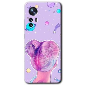 Xiaomi Mi 12 Uzaylı Kız Baskılı Uyumlu Silikon Kılıf