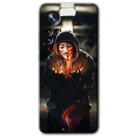 Xiaomi Mi 12 V for Fire Baskılı Uyumlu Silikon Kılıf