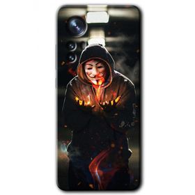 Xiaomi Mi 12 V for Fire Baskılı Uyumlu Silikon Kılıf