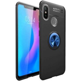 Xiaomi Mi 6x Ravel Yüzüklü Standlı Silikon Kapak Cep Telefonu Kılıfı