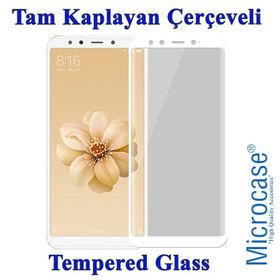 Xiaomi Mi 6X Temperli Ekran Koruyucu Uyumlu Kırılmaz Cam