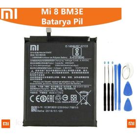 Xiaomi Mi 8 Batarya Pil ve Tamir Seti