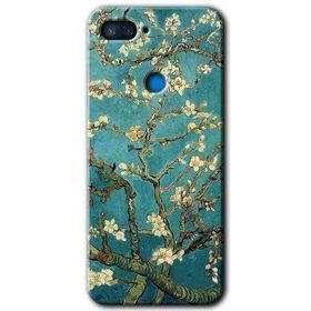 Xiaomi Mi 8 Lite Almond Blossom Baskılı Uyumlu Silikon Kılıf