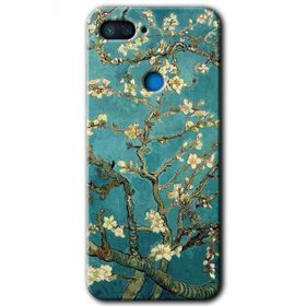Xiaomi Mi 8 Lite Almond Blossom Baskılı Uyumlu Silikon Kılıf