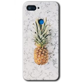 Xiaomi Mi 8 Lite Ananas Baskılı Uyumlu Silikon Kılıf