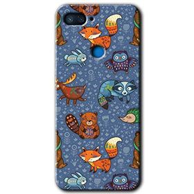 Xiaomi Mi 8 Lite Animals Funny Baskılı Uyumlu Silikon Kılıf