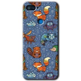 Xiaomi Mi 8 Lite Animals Funny Baskılı Uyumlu Silikon Kılıf