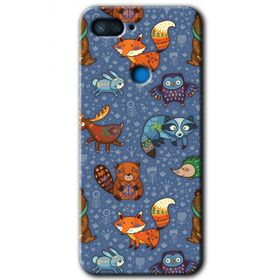 Xiaomi Mi 8 Lite Animals Funny Baskılı Uyumlu Silikon Kılıf
