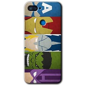 Xiaomi Mi 8 Lite Avengers 1 Baskılı Uyumlu Silikon Kılıf
