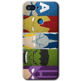 Xiaomi Mi 8 Lite Avengers 1 Baskılı Uyumlu Silikon Kılıf